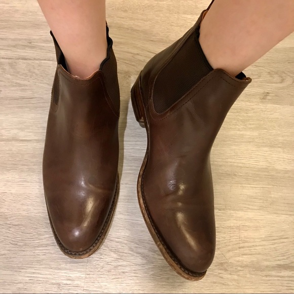 COPY - Frye Erin Chelsea Genuine Leather Brown An… - Picture 15 of 16